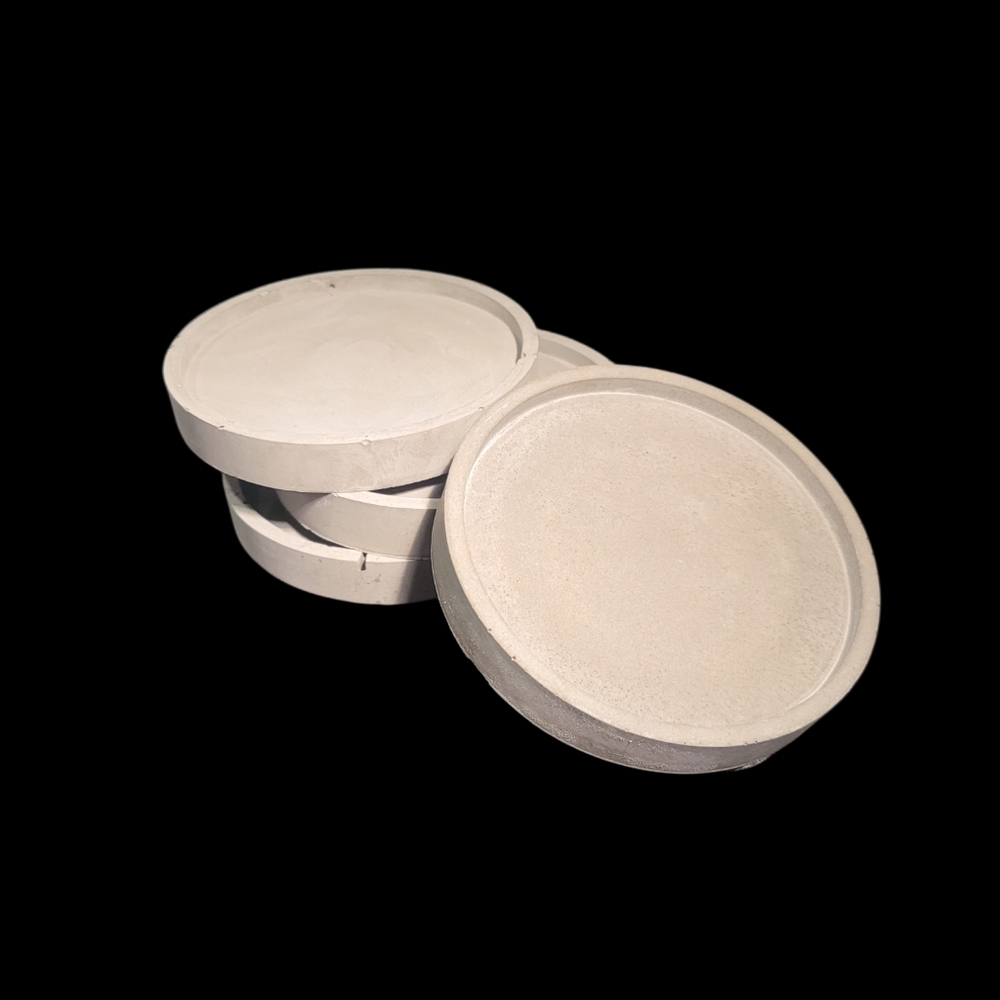 Rustic Concrete Coasters
